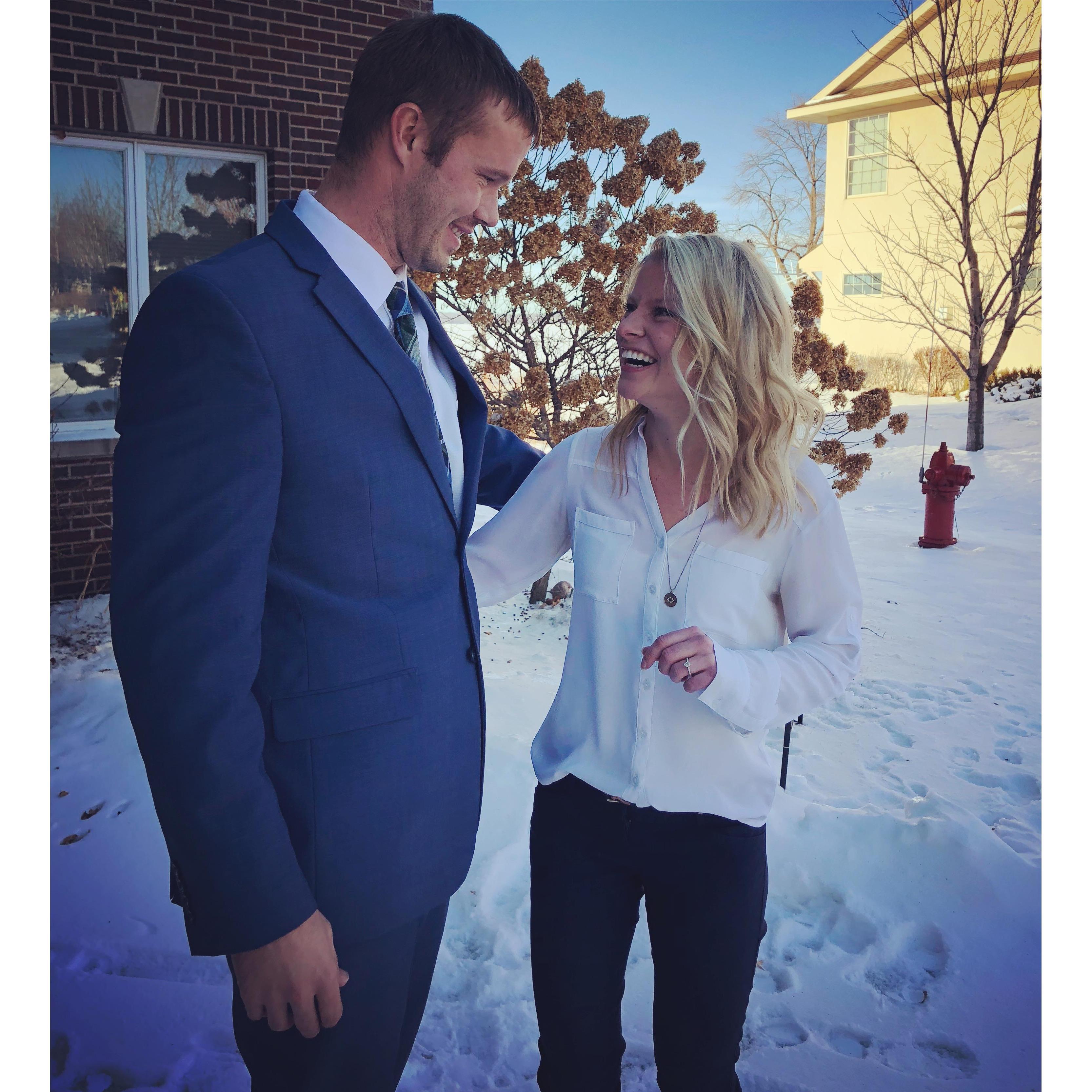 Saying “Yes” was the easiest decision Jonna has ever made.