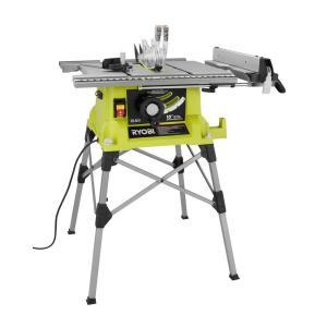 10 in. Portable Table Saw with Quick Stand