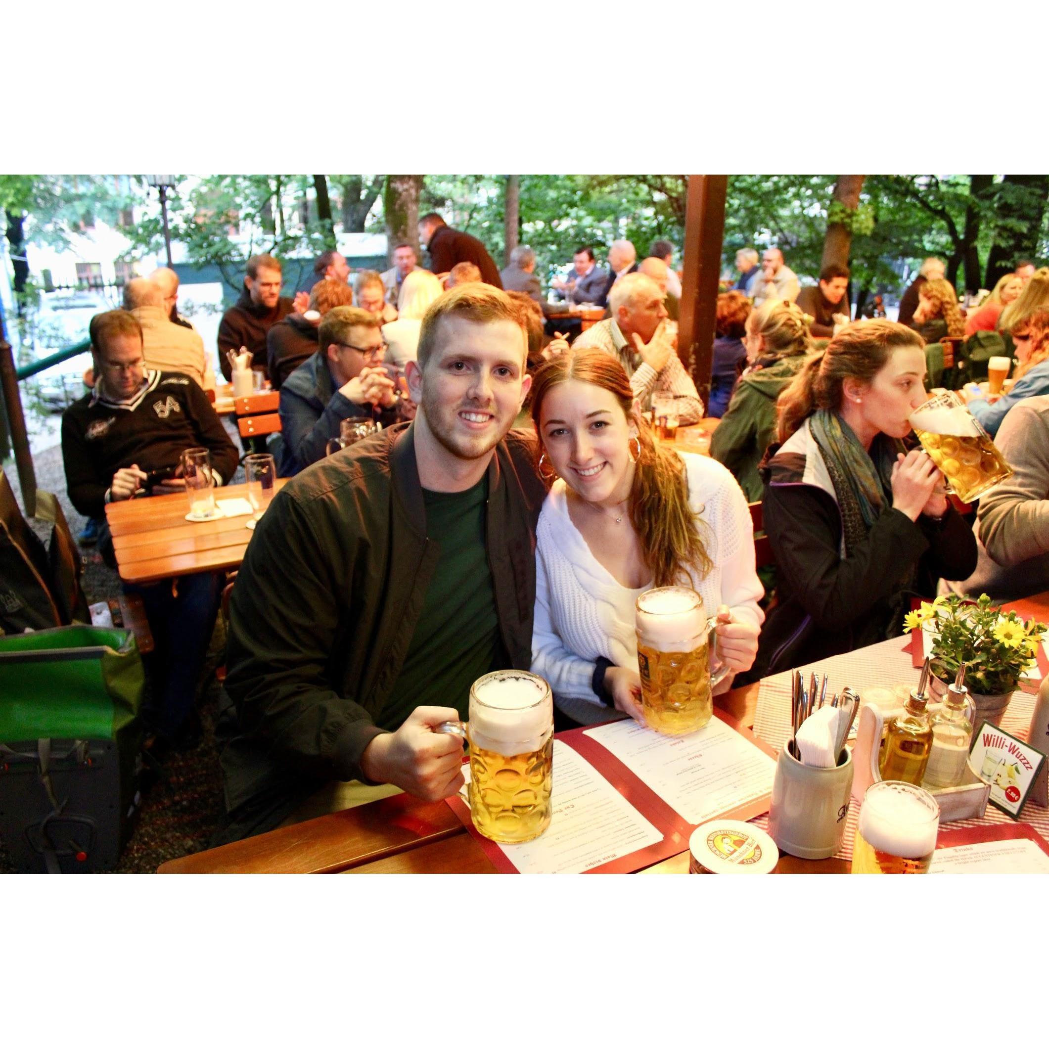Our first trip abroad - Munich, Germany!