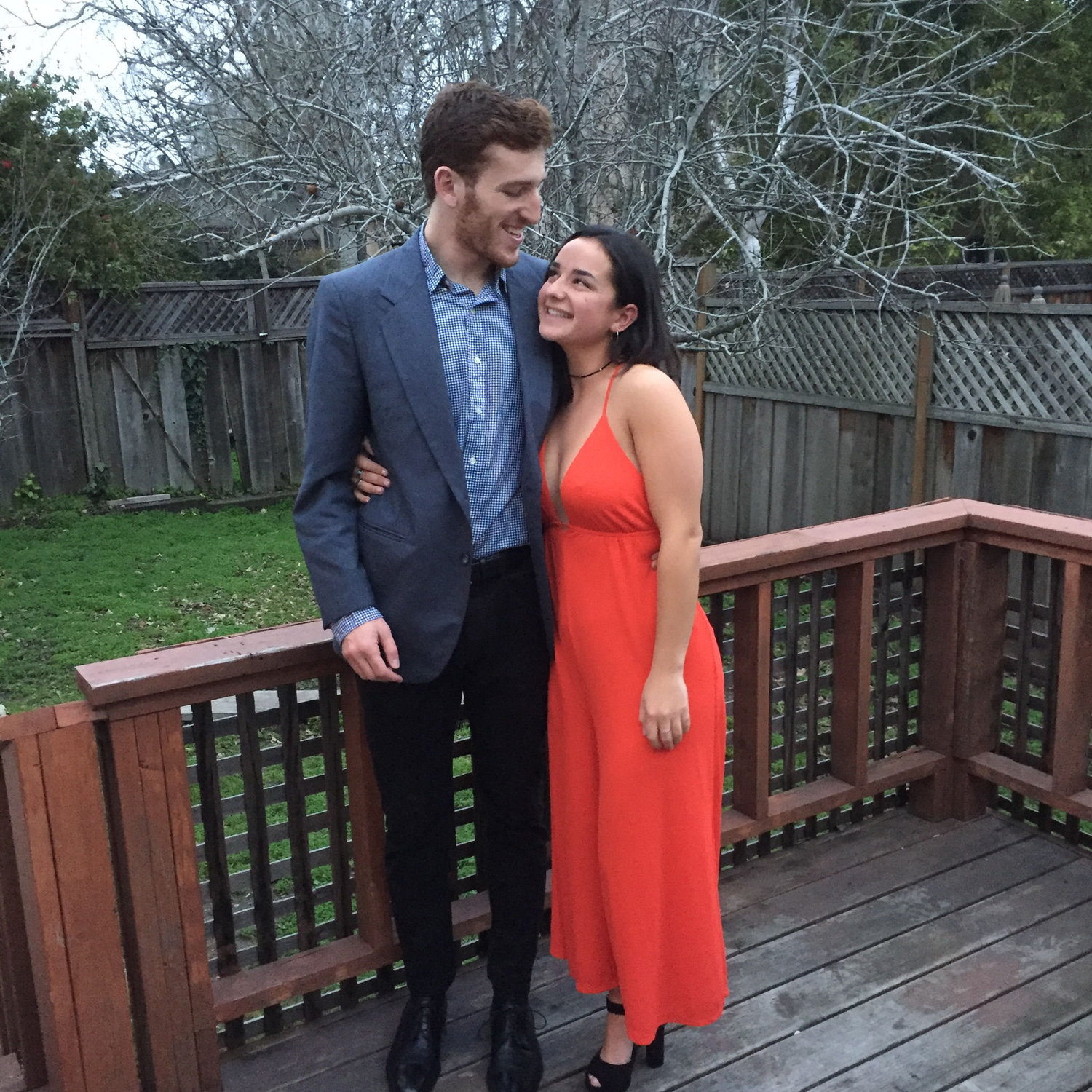 Our very first photo together :')