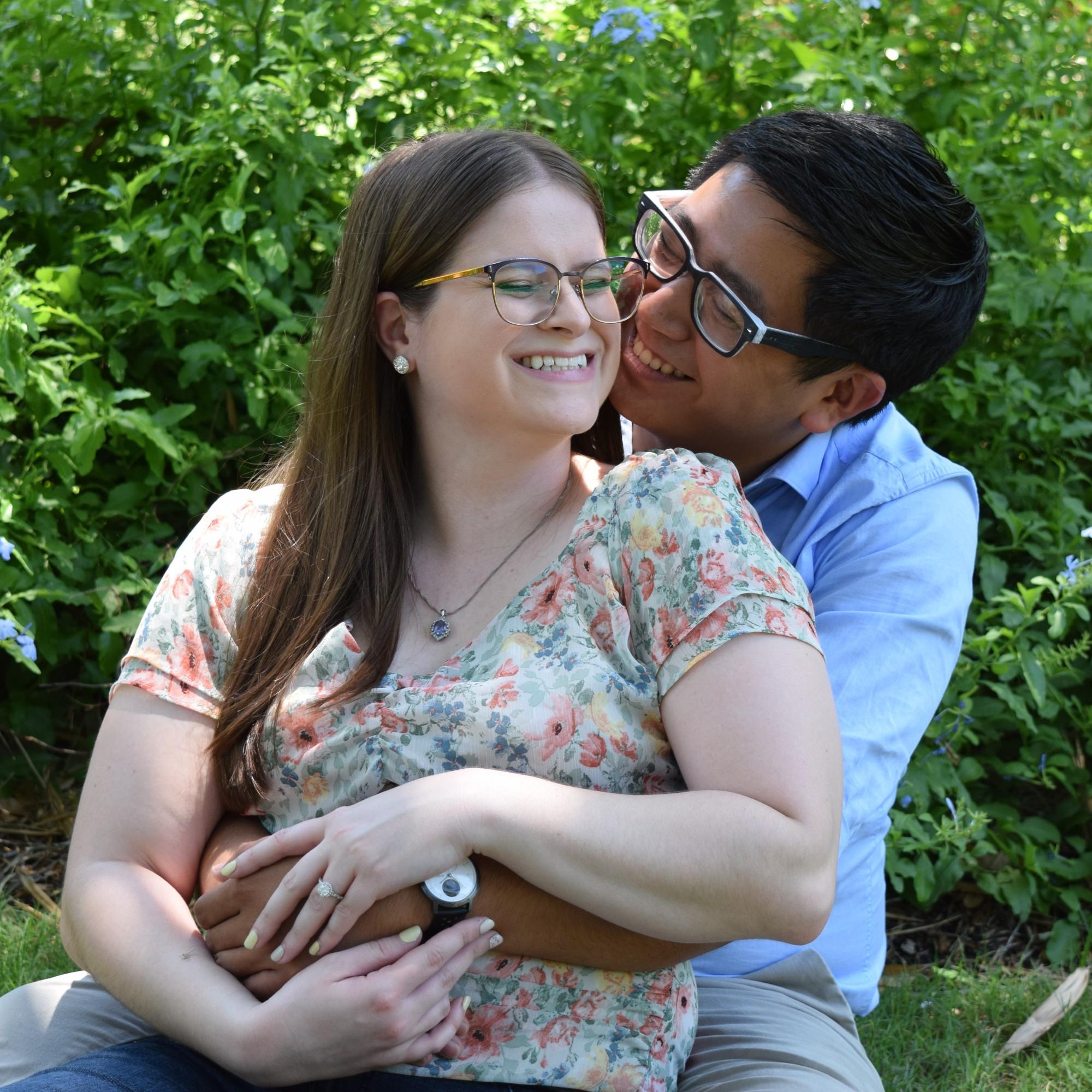 From our engagement photos

(Taken by Kristen Wilson)