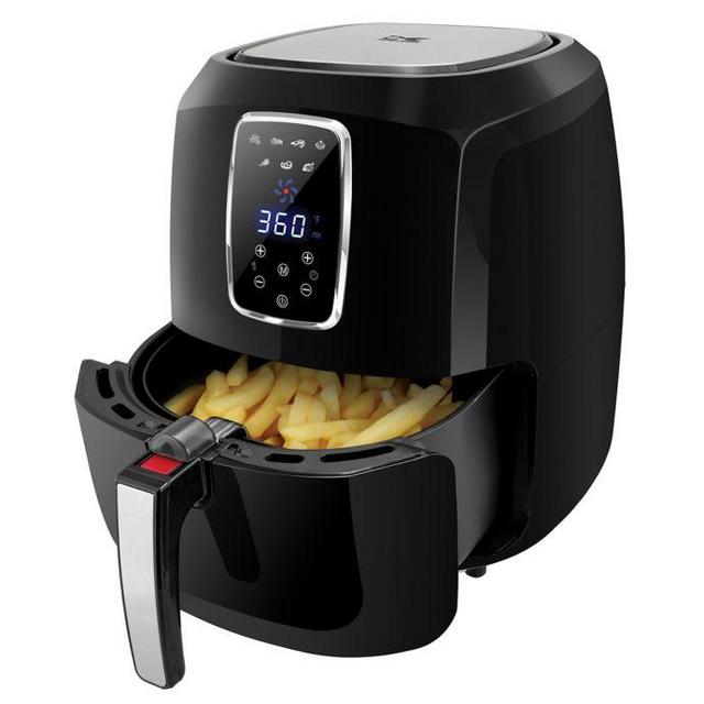 Kalorik® 5.5 qt. XL Digital Family Air Fryer with Dual Layer Rack