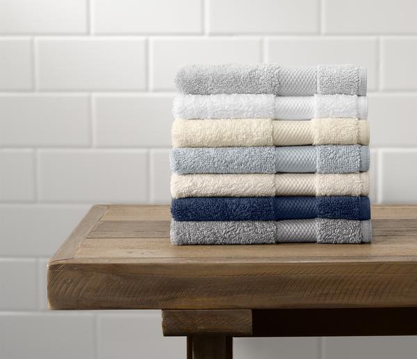 Boll & Branch Washcloths (Pair)- Stone