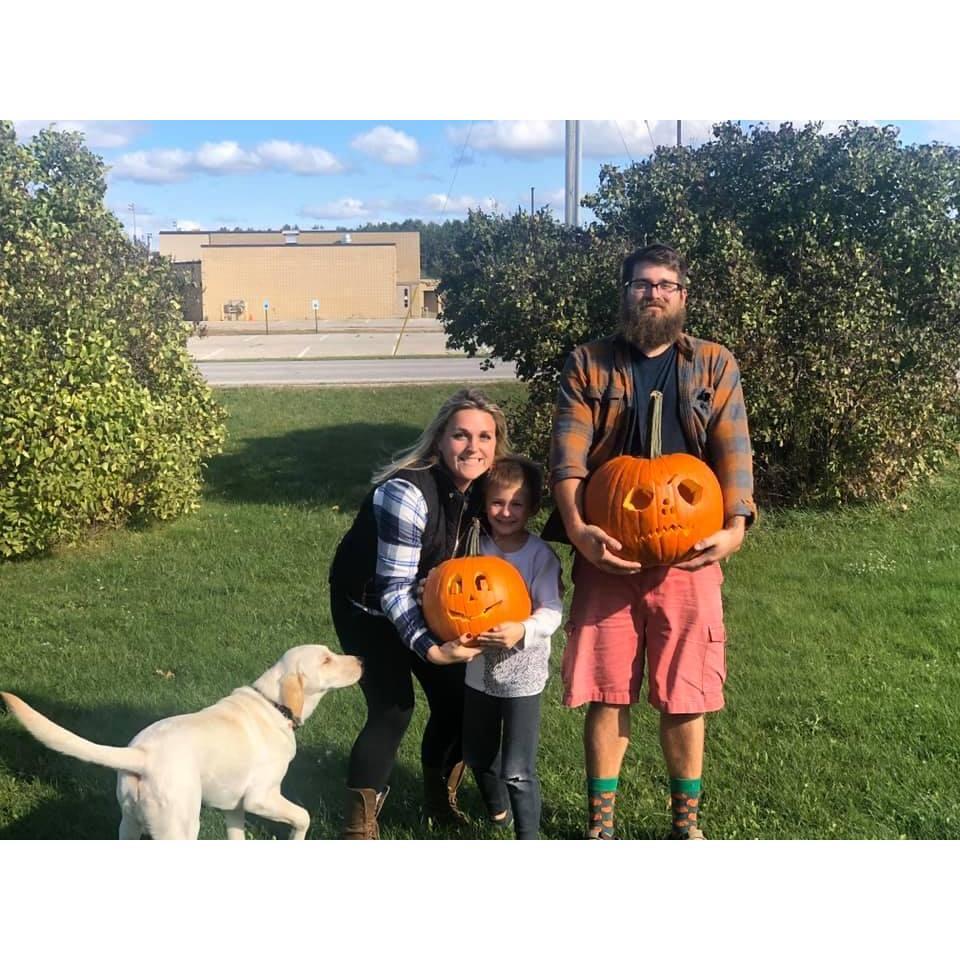 Celebrating Cole's favorite Holiday! Halloween is always in the air for us!