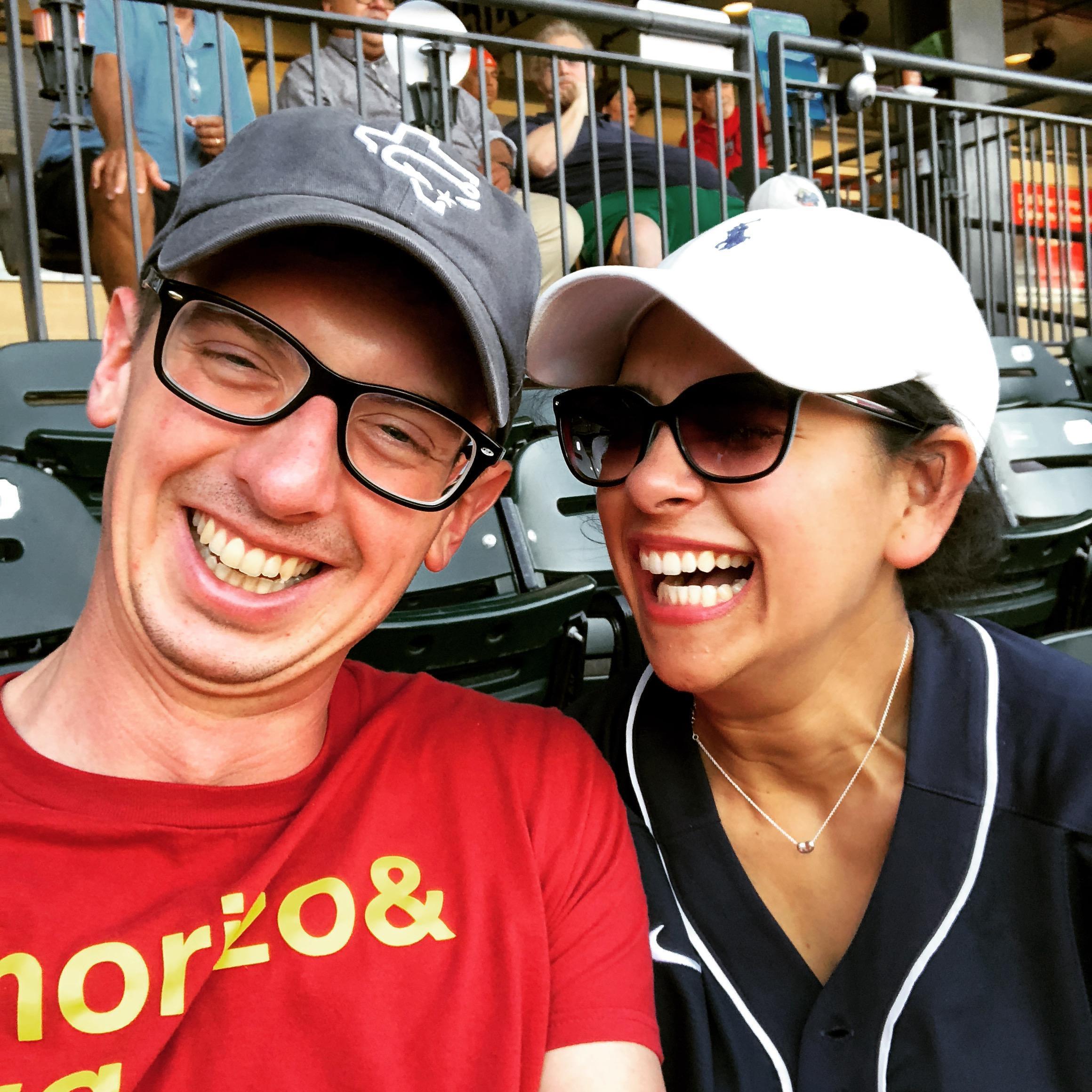 First Hooks game as an engaged couple.