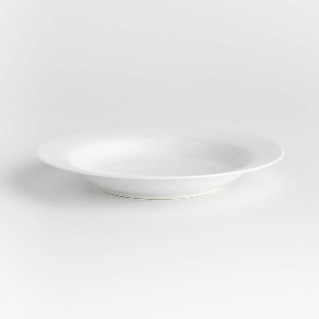 Low Bowls: Crate and Barrel Aspen Rimmed (9")