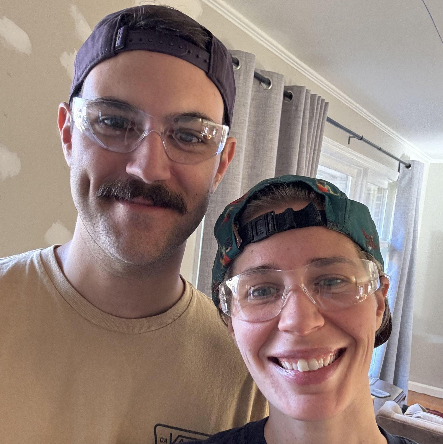 Brain teaching me home renovation skills as we fix up the house