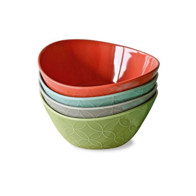 Over and Back® Multicolor Grub Bowls (Set of 4)