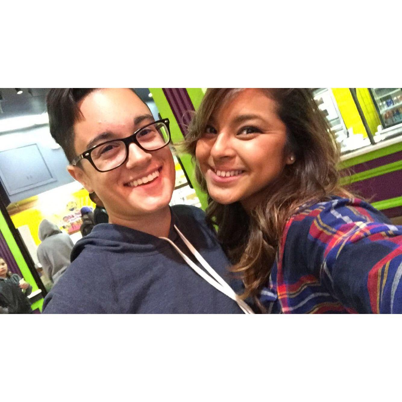 Our first date <3