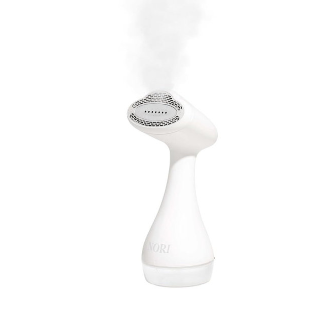 Nori Cloud Max - Portable, Handheld, Vacuum Steamer for Clothes (White) | Garment Wrinkle Removal, Lightweight Travel Steamer with Advanced Vacuum Technology, Garments, Curtains, Upholstery