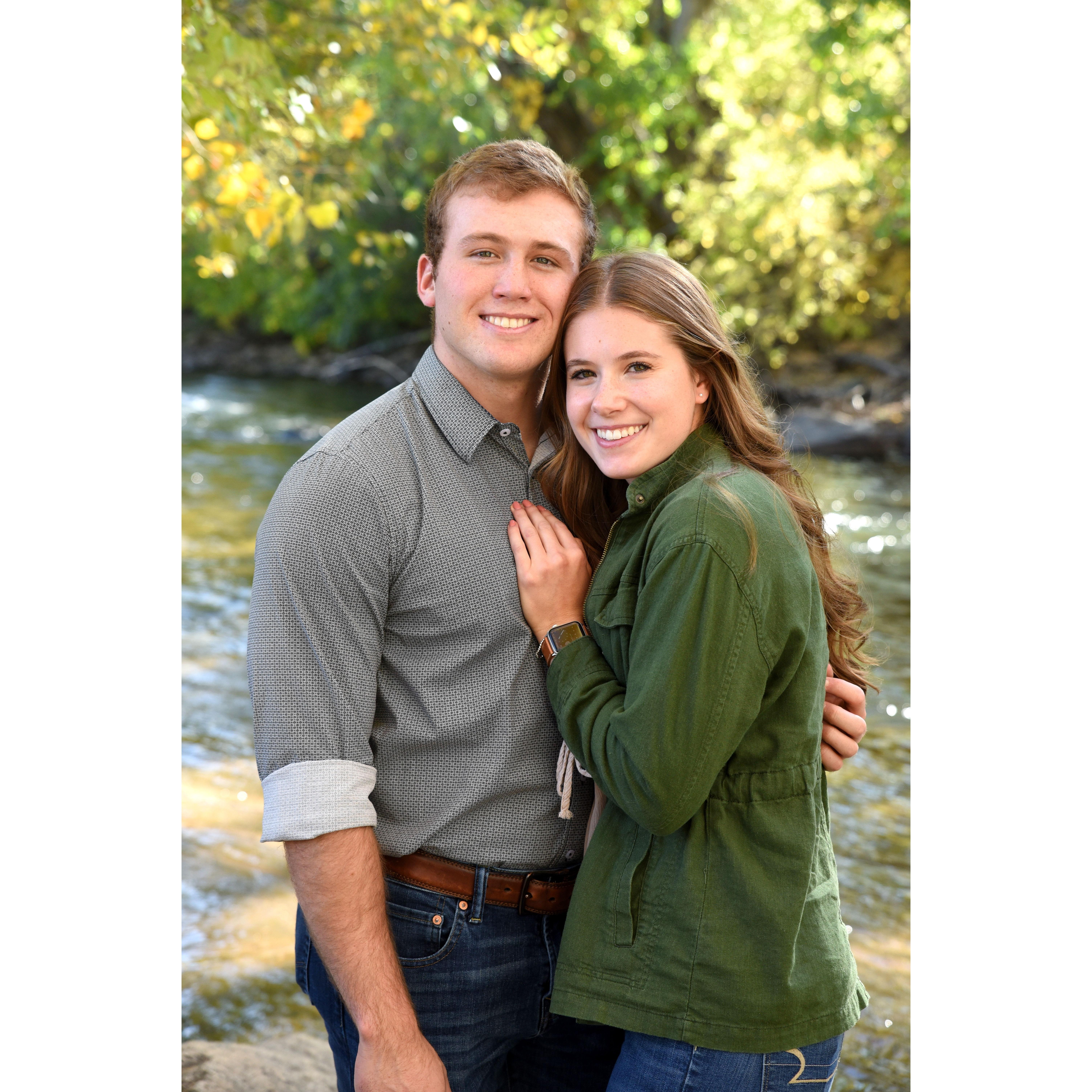 In Golden after Kaylee and David's engagement