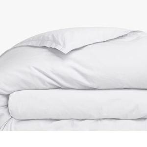 Percale Duvet Cover | Parachute- White- Queen