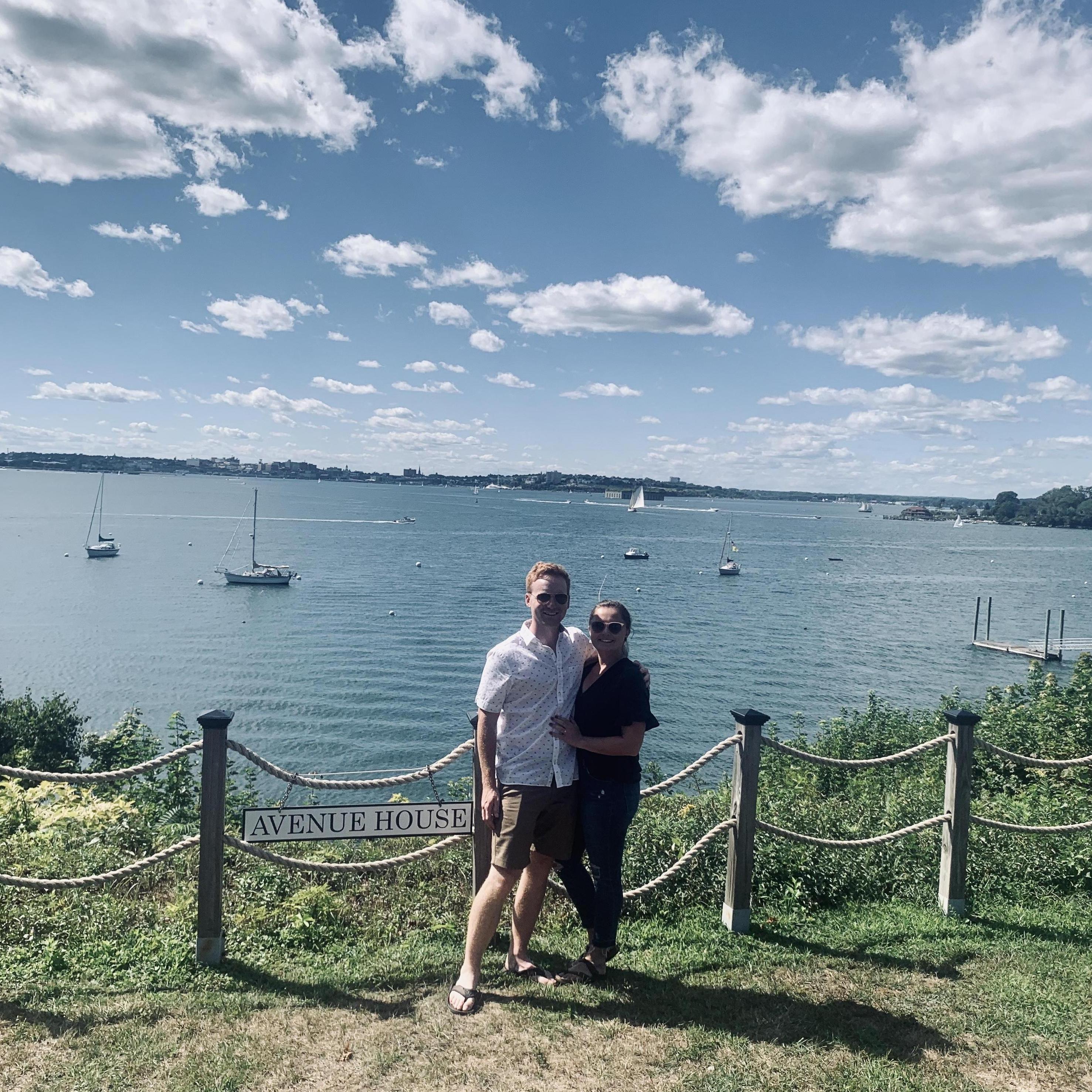 Our first trip engaged - Maine, 2020