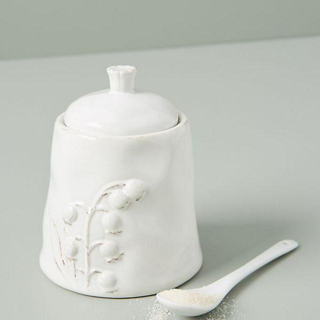 Katerina Sugar Pot & Spoon