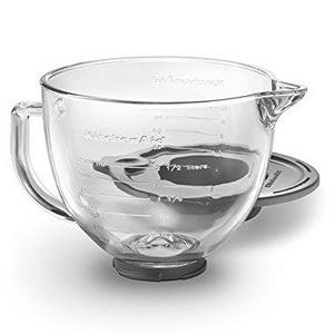 KitchenAid K5GB 5-Qt. Tilt-Head Glass Bowl with Measurement Markings & Lid