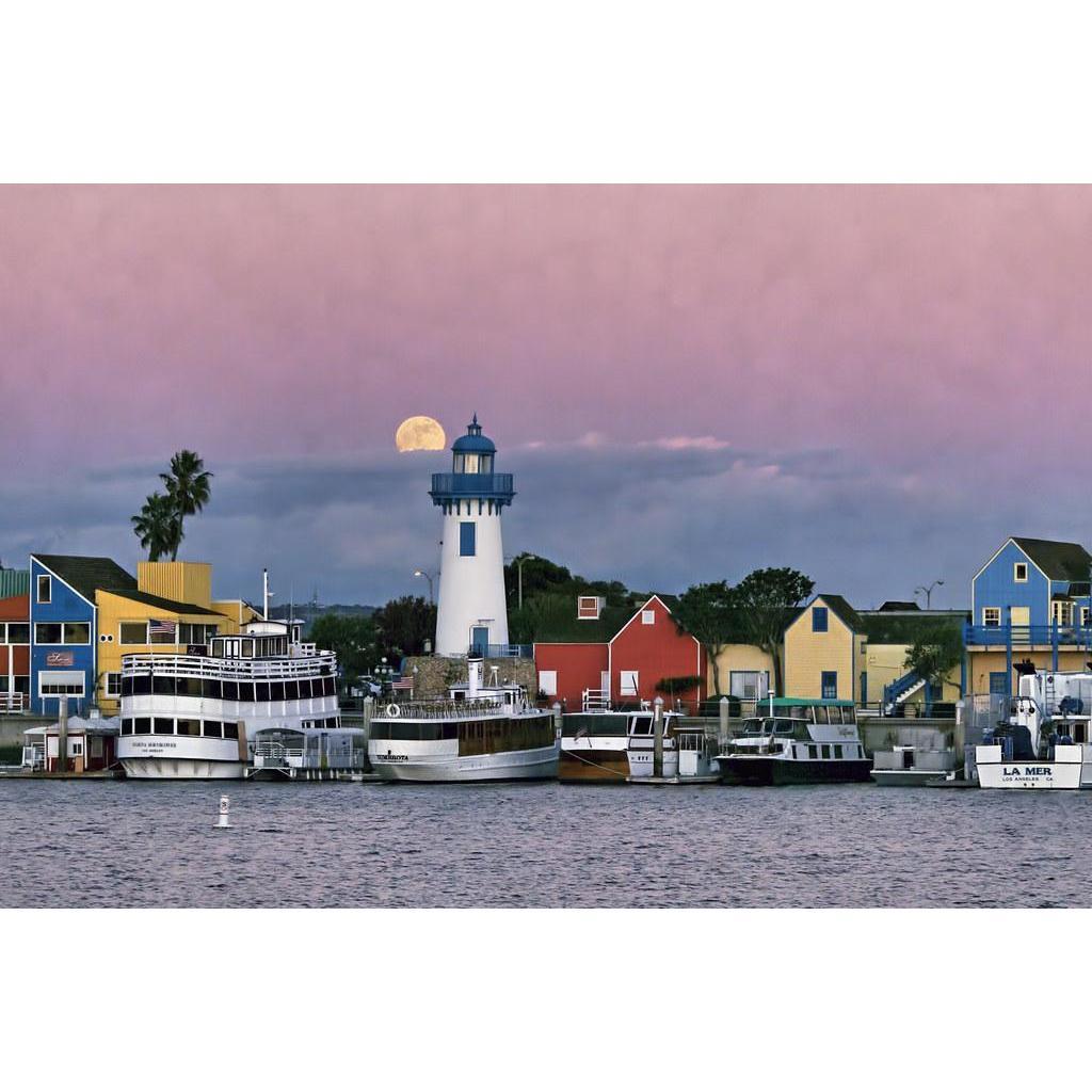 this is Fisherman's Village in Marina Del Rey - the restaurant we're getting married at is in this cute little village