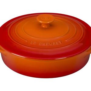 Round Casserole, Flame