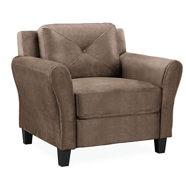 Lifestyle Solutions Collection Grayson Micro-fabric Chair, Brown