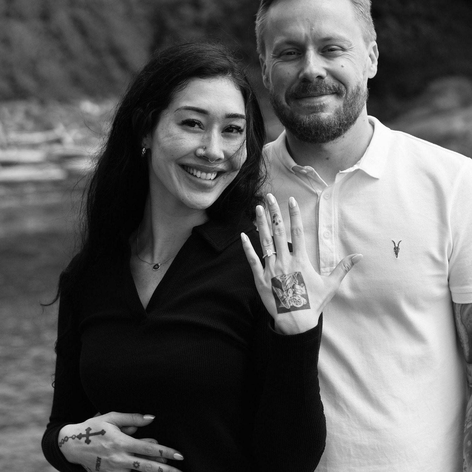 The day we got engaged in... you guessed it - Victoria, BC!