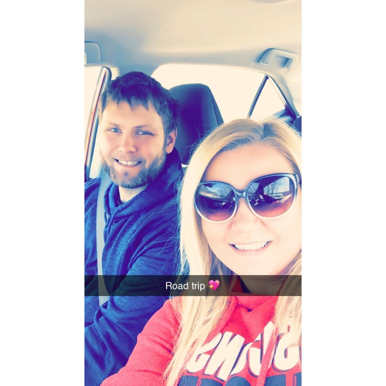 First road trip. Went to the Ozarks.