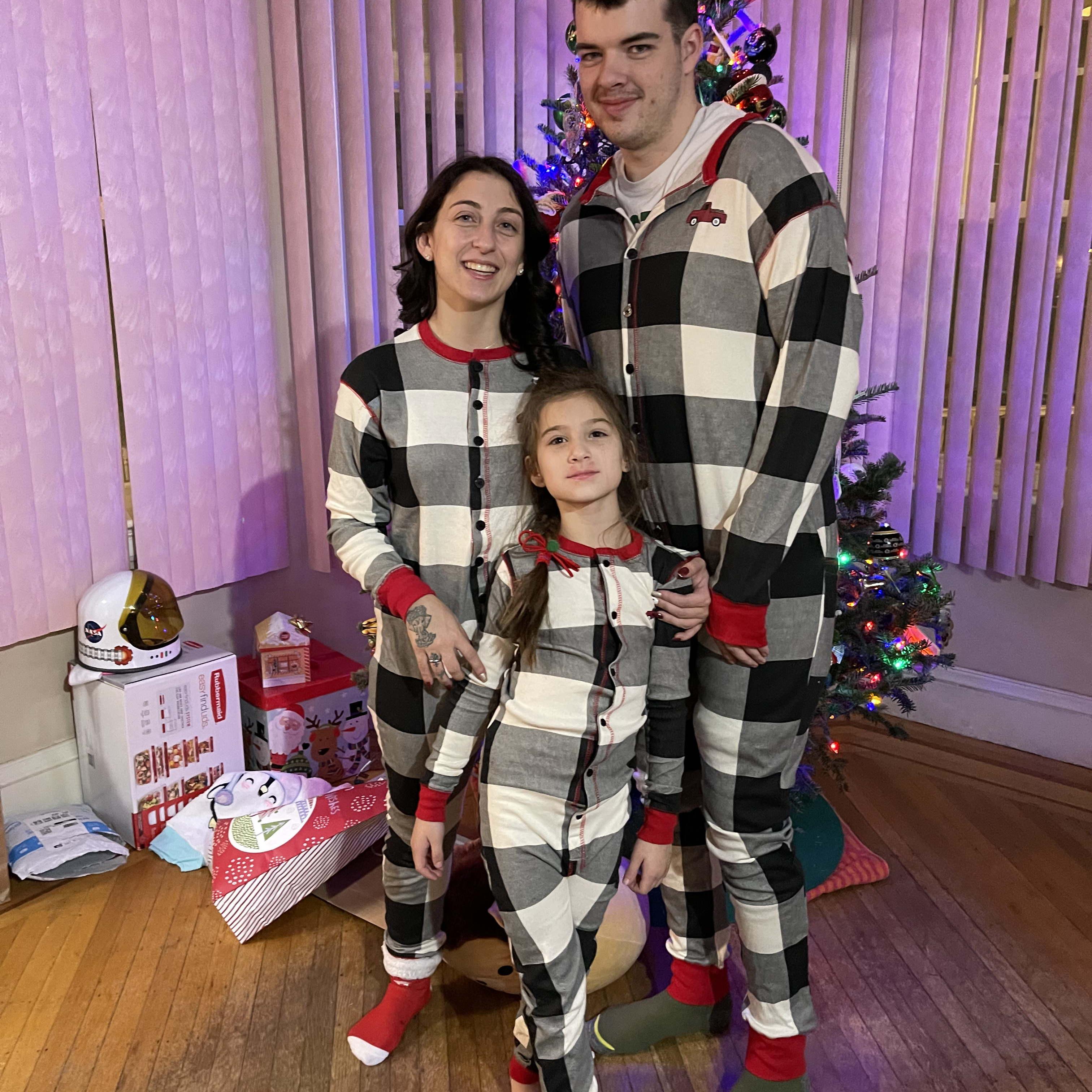 Matching Christmas PJ's