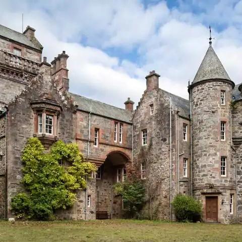Castle AirBnB in Strathardle (2 nights)