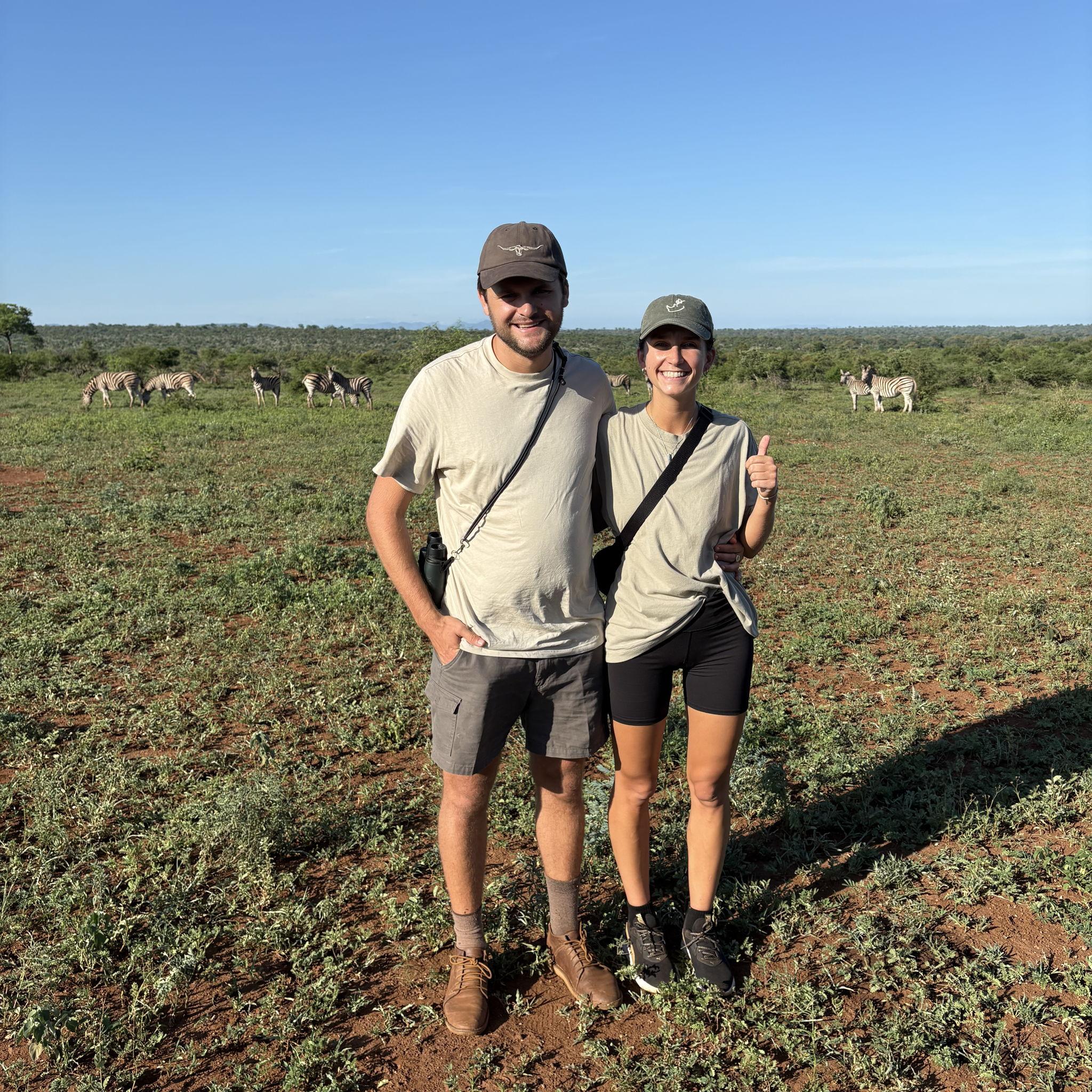 January 2025 - first bush walk in Kruger