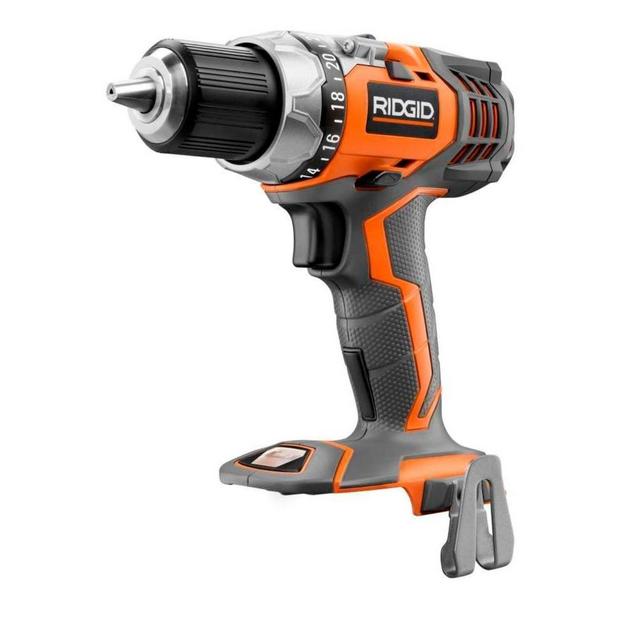 Ridgid 18 Volt Lithium Compact 1/2" Inch Cordless Drill Driver - R86008 - (Bulk Packaged)