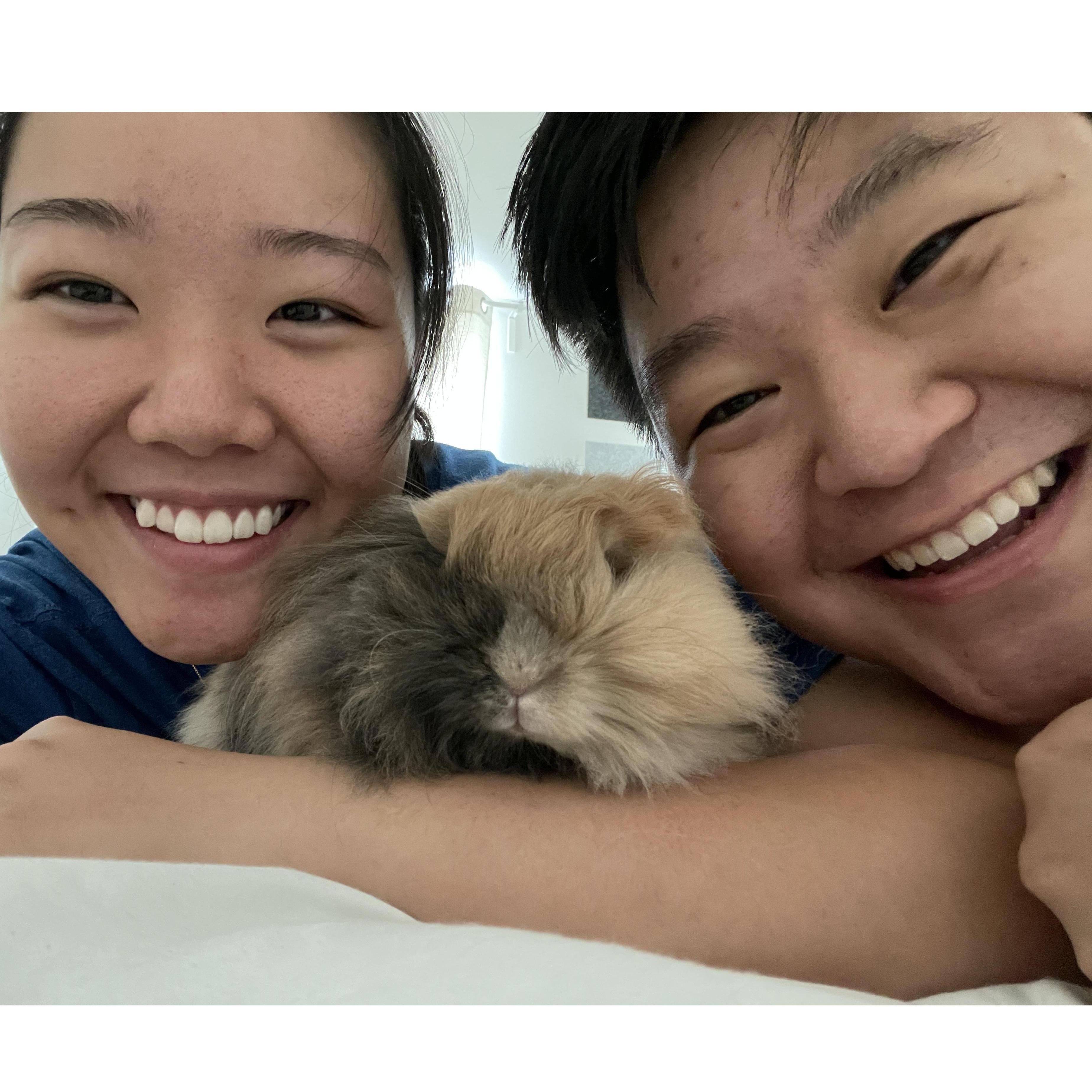 A picture with our fur baby