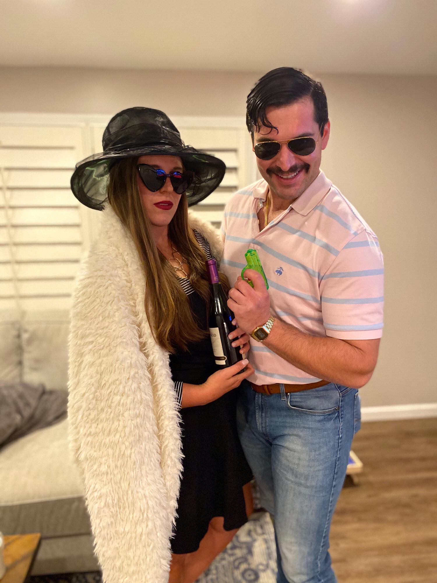 Halloween 2020: Moira Rose & Pablo Escobar