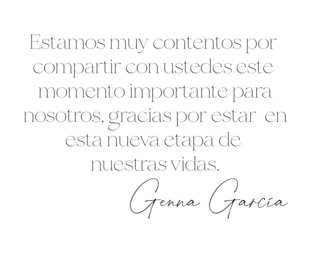 The Wedding Website of Genna García and Jonathan Asencio