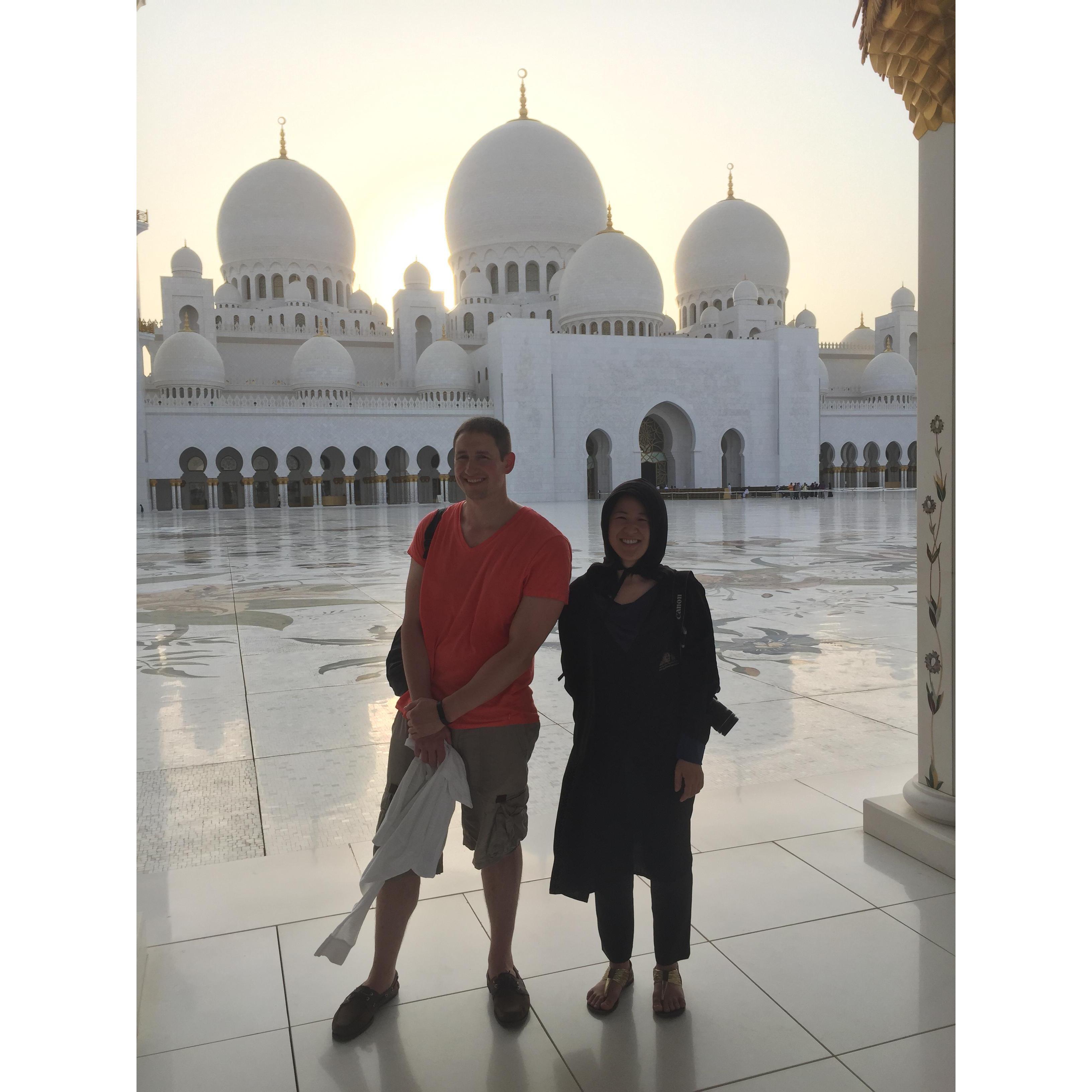 The most stand-off’ish Tom has been. After taking a photo with his arm around Jung, they were asked to delete the photo. "No touching." (United Arab Of Emirates 2015)