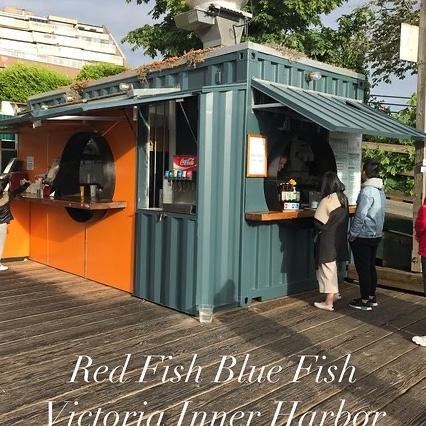 Meal at Red Fish Blue Fish - credit card