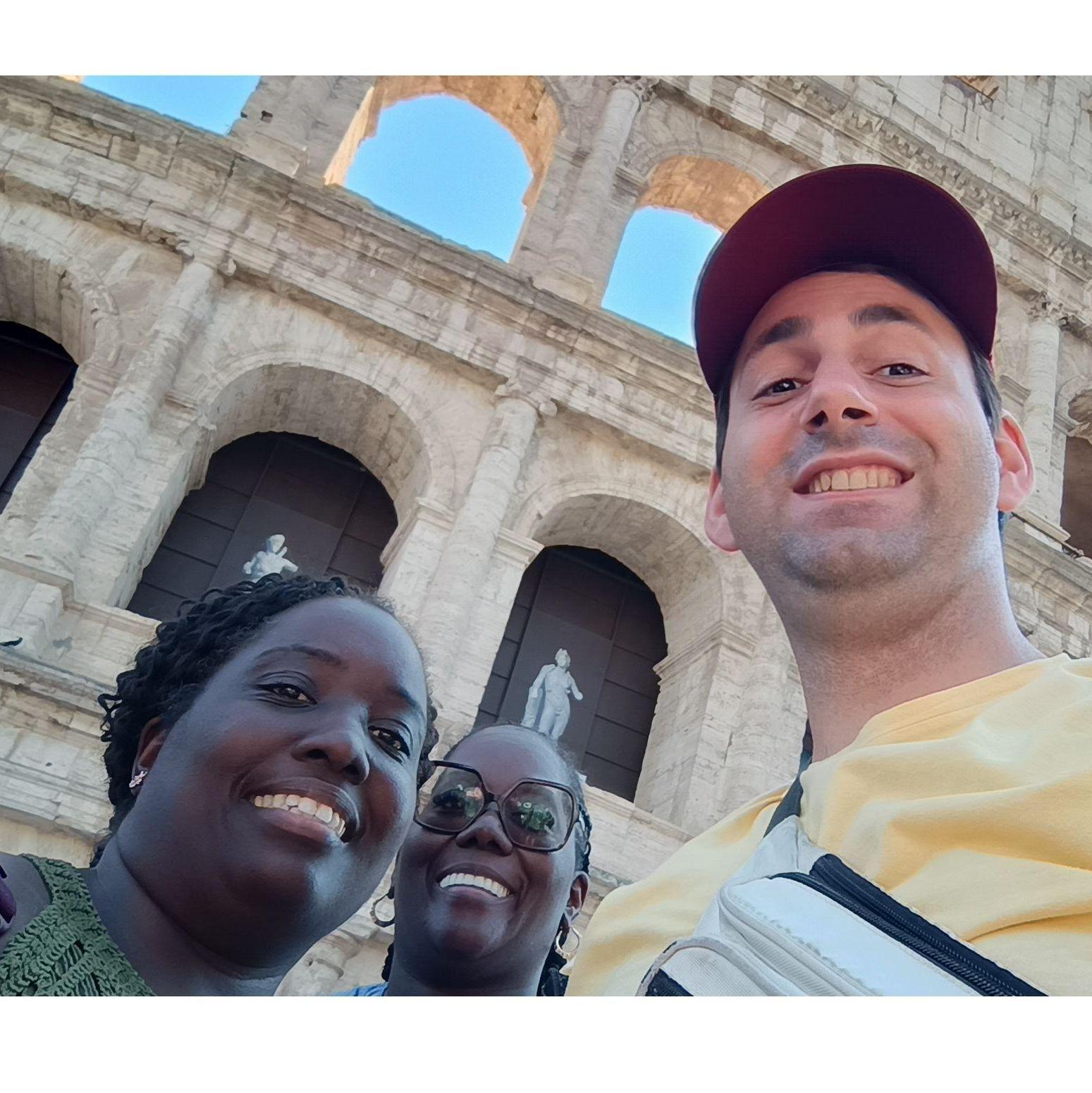 M&M&M at Coliseum
Il trio M al Colosseo