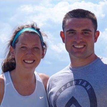 One of our first dates, hiking in New Paultz. A random lady said "I NEED to take your photo"