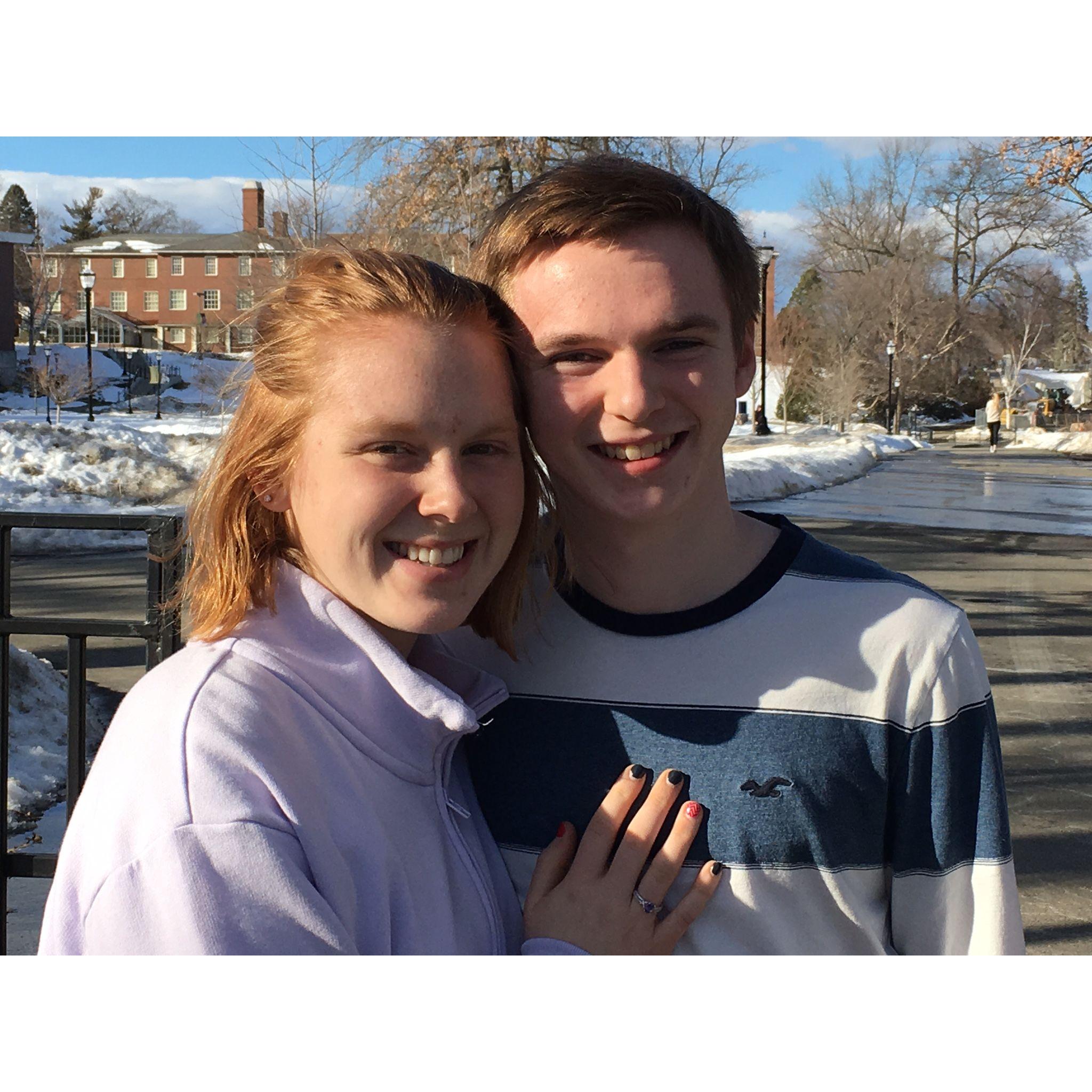 The day Brayden gave Lexi her promise ring