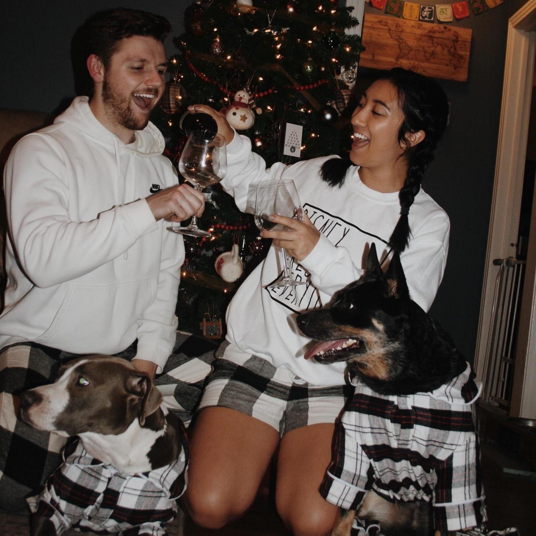 Our family Christmas card in 2020!
