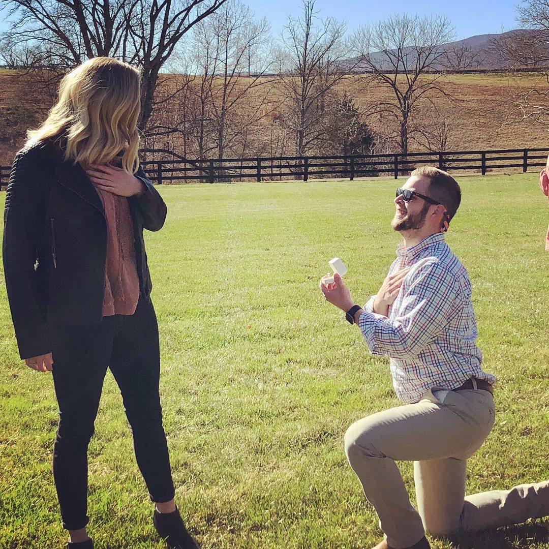 He asked, she said yes {of course!}