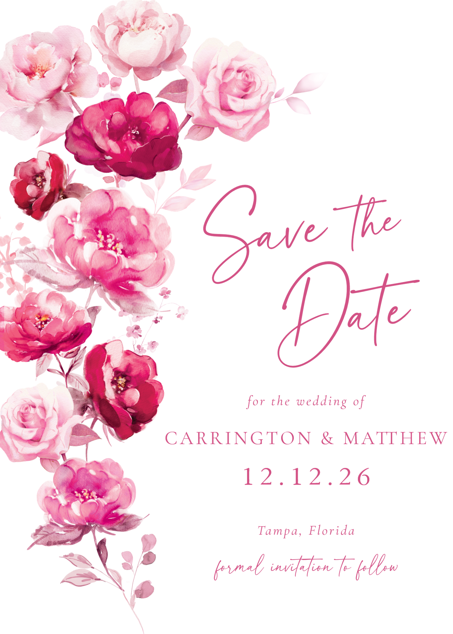 The Wedding Website of Carrington Kissner and Matthew Baty