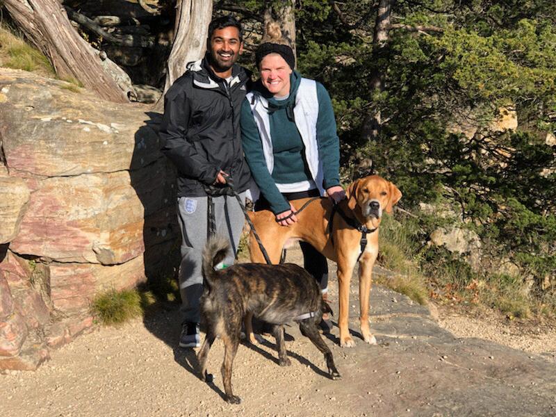 First time visiting together Gibraltar's Rock - Fall 2018