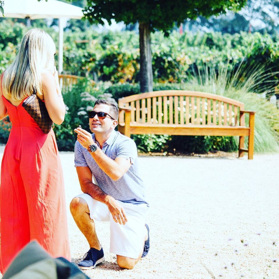 The REAL deal - September 2, 2017. ENGAGED!!!!