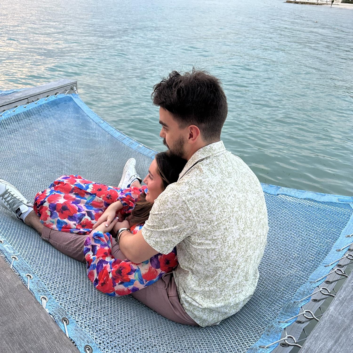 Watching the sunset in Jamaica