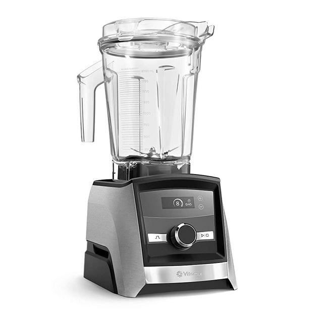 Vitamix A3300 Ascent Series Smart Blender, Professional-Grade, 64 oz. Low Profile Container, Brushed Stainless Finish
