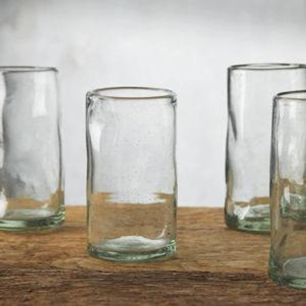 Arhaus Organic Highball Glasses (Set of 4)