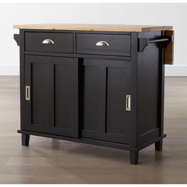 Belmont Black Kitchen Island