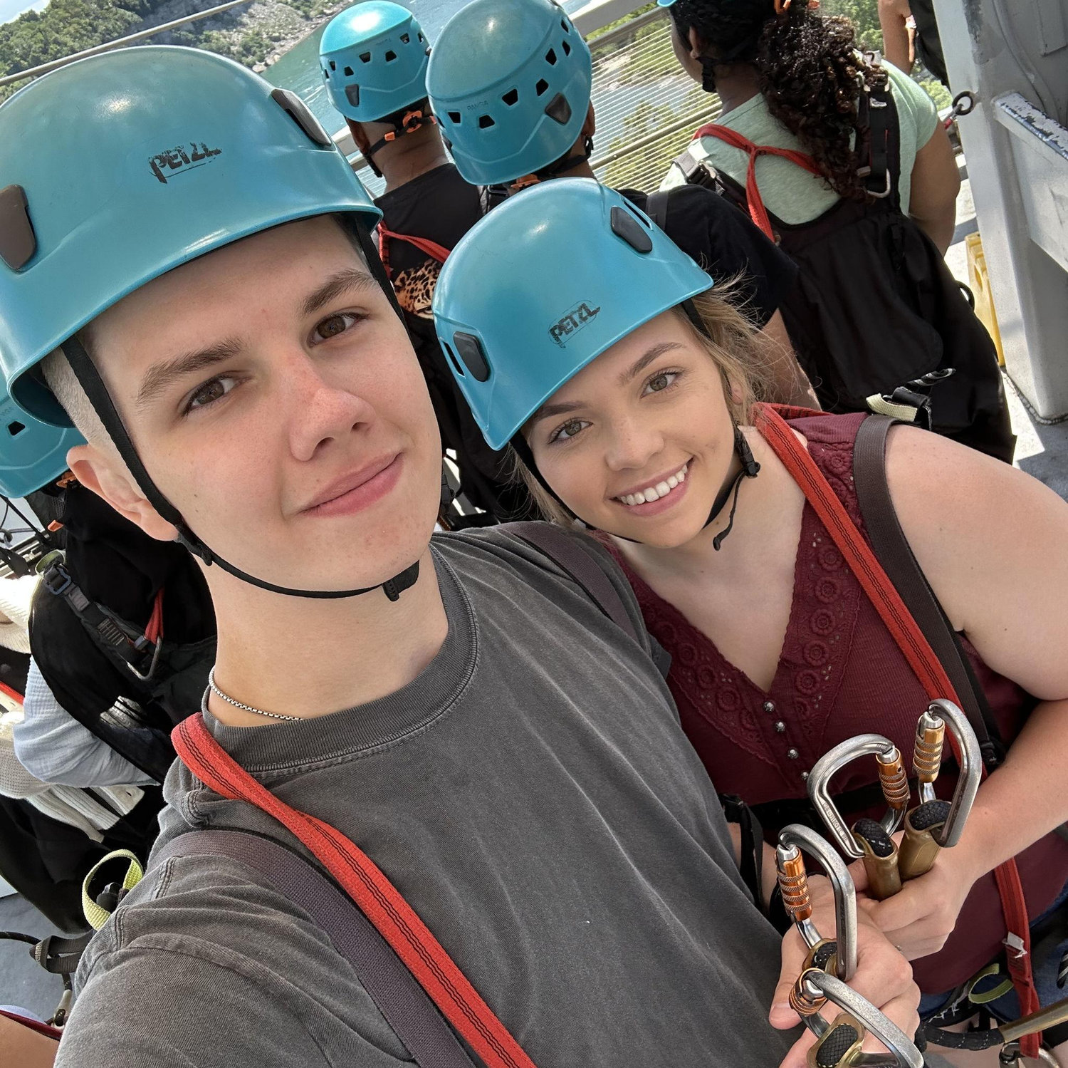 Ziplining at Niagara Falls