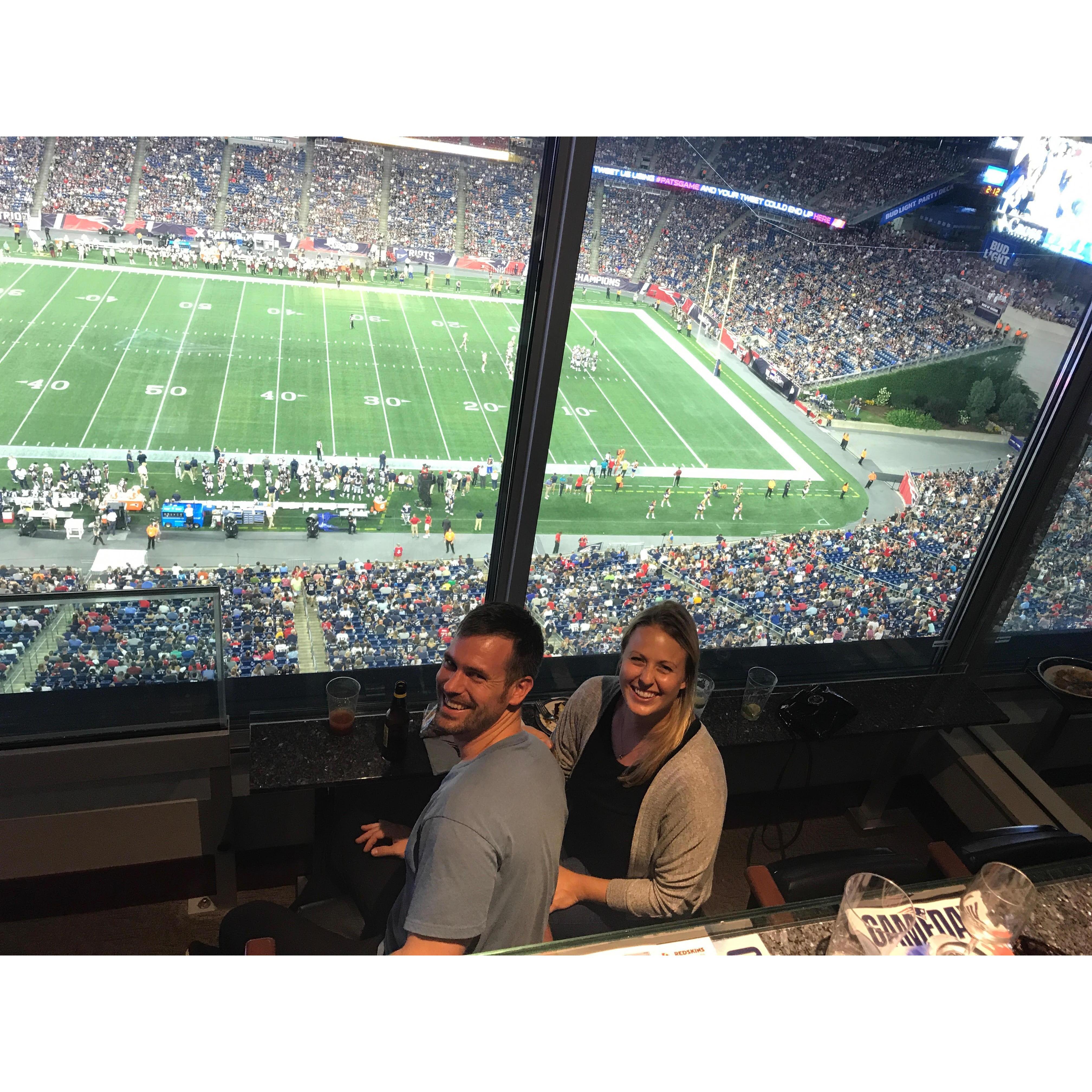 Gillette Box at Gillette Stadium