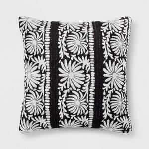 Black Mallorca Euro Throw Pillow - Opalhouse™