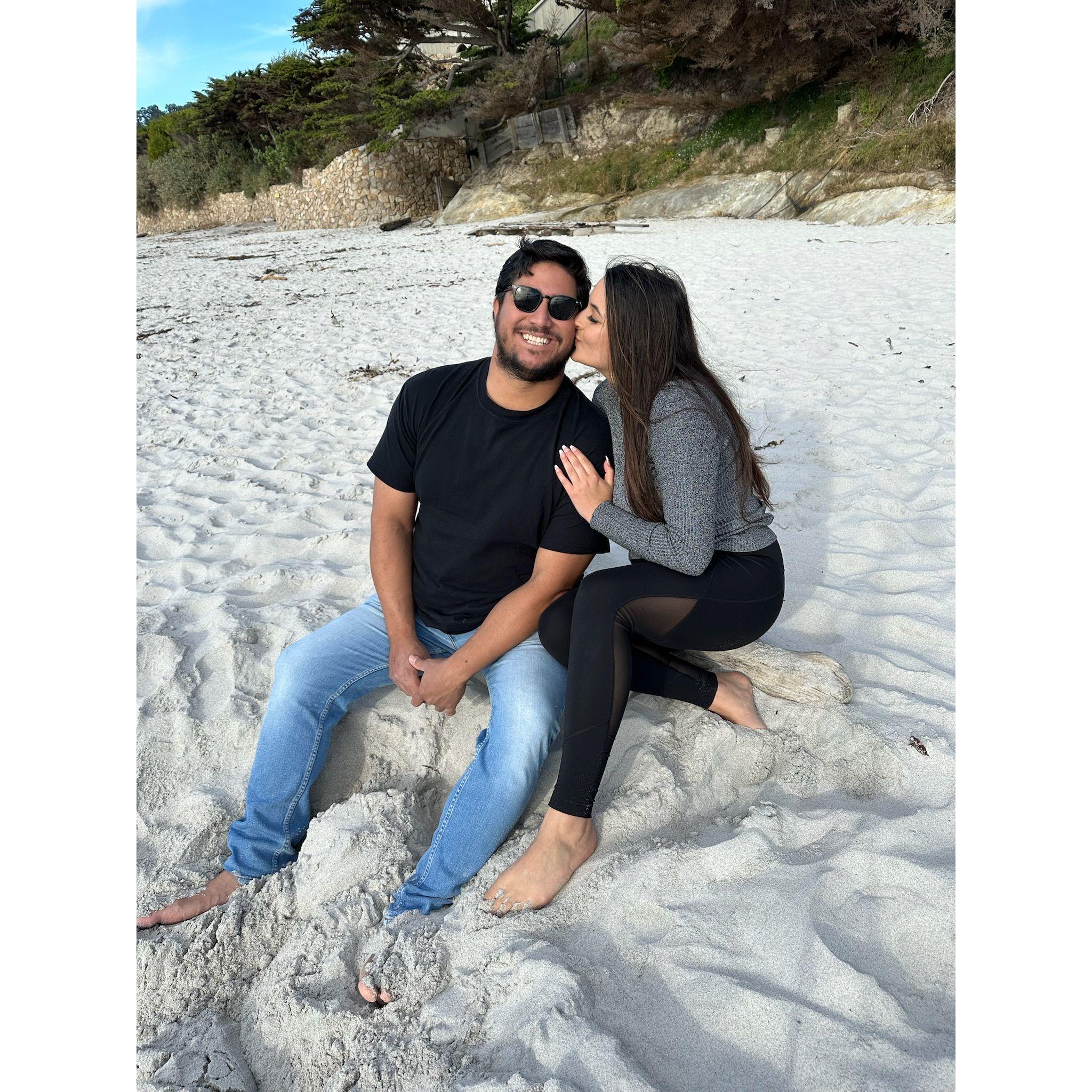 A photo taken in Carmel-by-the-Sea - one of our favorite trips.