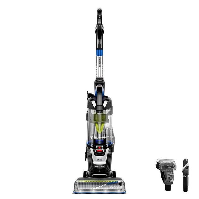 BISSELL Pet Hair Eraser Turbo Lift-Off Vacuum, w/ Self-Cleaning Brush Roll, HEPA Filtration, Powerful Pet Hair Pickup with TurboBrush Pivot Tool & LED-lit dusting brush & Crevice Tool, 3774F